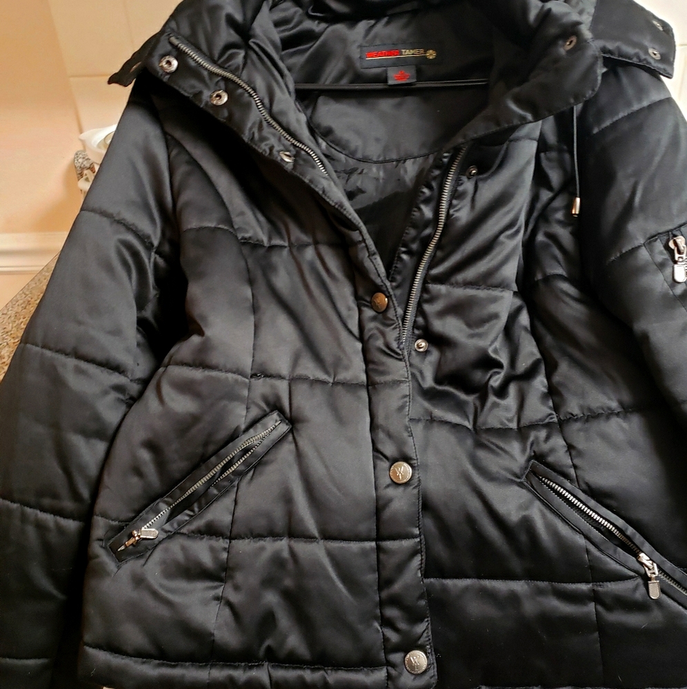 Ladies hooded winter jacket
